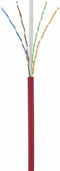 Renkforce RF-5047416 RJ45 Netwerkkabel, patchkabel CAT 6 U/UTP 0.50 m Rood Snagless, Vlambestendig 1 stuk(s)