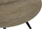 Light & Living Eettafel Magnifera - Hout/Zwart - Ø120cm - Modern,Landelijk