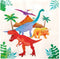 Pd-Party Dino Papieren Servetten