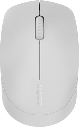 Rapoo M100 - Draadloze Muis - Multi-mode Bluetooth 3.0/4.0 en 2.4 GHz - Grijs