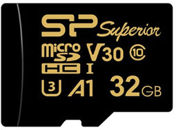 Silicon Power - SP032GBSTHDV3V1HSP - Micro SD-Kaart 32GB - High Endurance - UHS-I V30