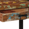 vidaXL - Console - Tafel - Kleurig - 120x33x75 - cm - Massief - Gerecycled - Hout