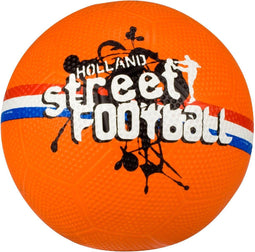 Avento Holland - Straatvoetbal - Rubber buitenbal - Oranje