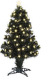 Luca Lighting Mercury Kunstkerstboom met Fibre Optic Verlichting - H60 x Ø30 cm - Groen