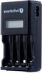 EverActive NC-450 - Batterijlader voor AA/AAA Ni-MH - Individueel laadbeheer - Zwart