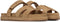 PS Poelman MAG - Dames sandalen - Suède bovenwerk - Licht Beige - Maat 37