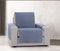 Bankbedekking Eysa VALERIA Blauw 100 x 110 x 55 cm