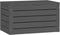 vidaXL - Opbergbox - grijs - 59,5x36,5x33 - cm - massief - grenenhout