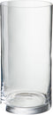 J-Line vaas Cilinder - glas - transparant - 25.5 cm hoog