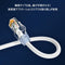 Panduit Cat 6A 28AWG UTP Patch Cord, CM/LSZH, Of netwerkkabel Wit 1 m Cat6a U/UTP (UTP)