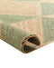 CALIS - Laagpolig vloerkleed - Beige/Groen - 160 x 230 cm - Jute