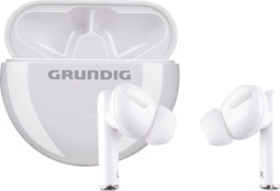 Grundig Draadloze Oordopjes - True Wireless Sport - Bluetooth 5.3 - Tot 9 uur speeltijd - Wit
