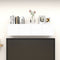 vidaXL - Tv-wandmeubelen - 4 - st - 30,5x30x30 - cm - wit - en - sonoma - eikenkleurig