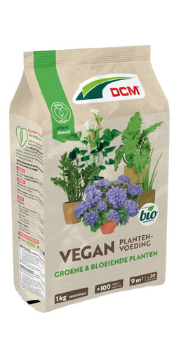 Dcm - Vegan Plantenvoeding Groene Bloeiende planten 1 kg
