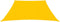 vidaXL - Zonnezeil - 160 - g/m² - 3/4x3 - m - HDPE - geel