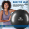 Pilates Stabiliteitsbal Zwart 75 cm - Anti-Burst Fitness & Yoga Bal