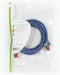 Nedis CAT6 Netwerkkabel - RJ45 Male - RJ45 Male - S/FTP - 2.00 m - Rond - LSZH - Blauw - Envelop