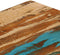 vidaXL - Salontafel - 100x50x35 - cm - massief - gerecycled - hout - en - staal