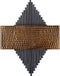 Richmond Wandlamp Loua (Black/gold)