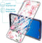 iMoshion Hoesje Geschikt voor Motorola Moto G8 Power Hoesje Siliconen - iMoshion Design hoesje - Roze / Transparant / Blossom Watercolor