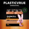 Duracell 142268 - 9V Alkaline Batterij - Lange levensduur - 100% recyclebaar