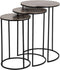 Richmond Interiors Salontafel Nolan set van 3 (Champagne gold)