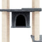 vidaXL - Kattenmeubel - met - sisal - krabpalen - 176 - cm - donkergrijs