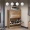 SoBuy FSR137-F - Entreekast - Smal Schoenenrek - Bruin Houtcomposiet
