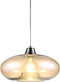 Globo LILLE - hanglamp - amberglas - Ø 40cm - E27 - 30040123