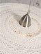 GOOD&MOJO Hanglamp Palawan - Bamboe Wit - Ø60cm - Scandinavisch,Bohemian - Hanglampen Eetkamer, Slaapkamer, Woonkamer
