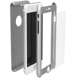 Krusell Arvika - Soft case - 360º bescherming - Zilver