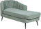 ALLIER - Chaise longue - Groen - Linkerzijde - Bouclé