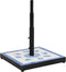 vidaXL - Parasolvoet - vierkant - 12 - kg - blauw - en - wit