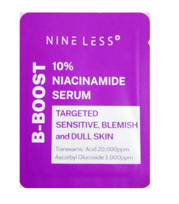 Nine Less B-Boost 10% Niacinamide Serum - Egaliserend Kalmerend Serum Gevoelige Huid