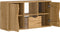 vidaXL - Tv-meubel - met - lade - ODDA - 79x24x40 - cm - massief - grenenhout