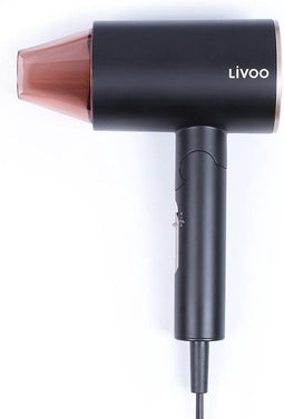 Livoo DOS173 - Ionische föhn - 1600W 3 temperatuurniveaus - zwart / roze