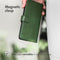 imoshion Hoesje Geschikt voor Samsung Galaxy A23 (5G) Hoesje Met Pasjeshouder - imoshion Luxe Bookcase - Groen