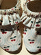Konges Sløjd Manuca Zwemschoenen/Turnpantoffel/Waterschoen - Antislip - Cherry - Maat 26-27