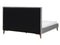 BAYONNE - Tweepersoonsbed - Lichtgrijs - 180 x 200 cm - Fluweel
