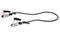 Reebok Resistance Tube - Weerstandsband Verstelbaar - Heavy - Zwart (1 stuk)