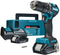 Makita DHP487RAJ - Klopboor-/schroefmachine - 2x 2.0Ah accu's + oplader in MAKPAC (2 stuks)