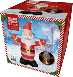 Kerstman Opblaasbaar - 190 cm