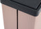 Curver Verto High - Prullenbak 54L - Touch-deksel - Roze