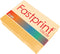 Kopieerpapier Fastprint A4 120gr goudgeel 250vel - 5 stuks