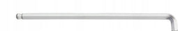 Wiha 35484 - Stiftsleutel zeskantkogelkop - Korte arm 2.5mm - Mat verchroomd