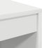 vidaXL - Schrijfbureau - Wit - MDF - 80 - x - 40 - x - 76 - cm - Eenvoudig - Schrijfbureau