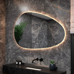 Mirlux Badkamerspiegel - LED Verlichting - Anti Condens Douchespiegel 150x93CM