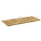 vidaXL - Tafelblad - rechthoekig - 44 - mm - 100x60 - cm - massief - eikenhout