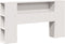 vidaXL - Hoofdbord - met - opbergruimte - 120 - cm - massief - grenenhout - wit