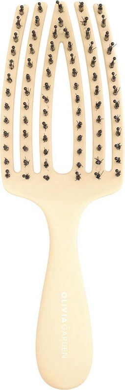 Olivia Garden Borstel Fingerbrush Kids Yellow 1St